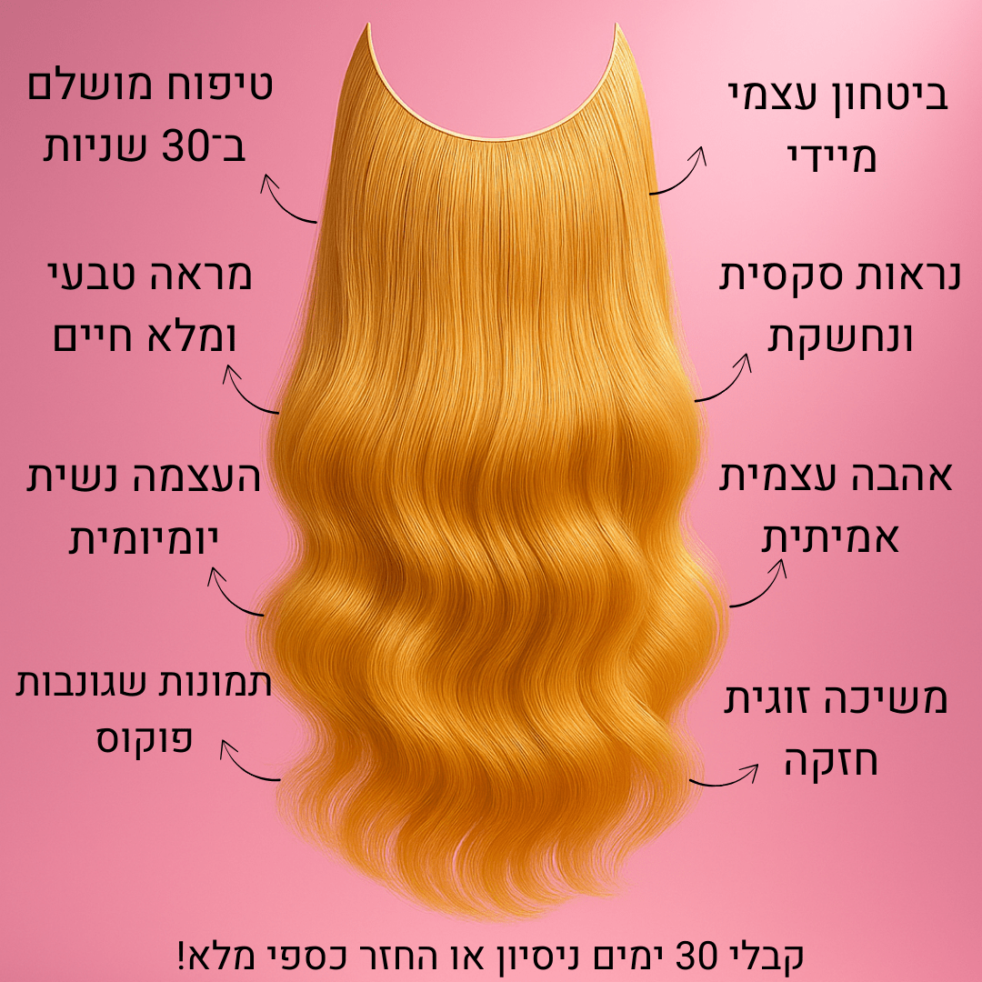 תוספת השיער החדשנית מבית -NOLAYÁ